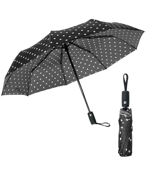 Windproof Travel Umbrella | Small Water-Resistant Automatic Folding Umbrella for Rain and Sun, Light, Compact and Portable for Women & Men Windproof Travel Umbrella | Small Water-Resistant Automatic Folding Umbrella for Rain and Sun, Light, Compact and Portable for Women & Men