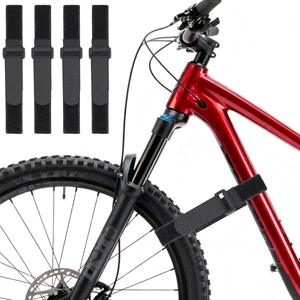 Bike Rack Straps 4 Pack, Adjustable Bike Wheel Stabilizer Straps with Strong Hook and Loop, Anti-Slip Gel Grip Bicycle Tire Straps for Car Rack Transportation, Wall Mount & Garage Storage Bike Rack Straps 4 Pack, Adjustable Bike Wheel Stabilizer Straps with Strong Hook and Loop, Anti-Slip Gel Grip Bicycle Tire Straps for Car Rack Transportation, Wall Mount & Garage Storage