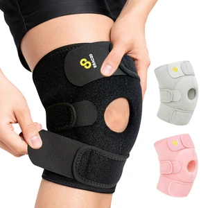 Adjustable Compression Knee Patellar Pad Tendon Support Sleeve Brace for Men Women - Arthritis Pain, Injury Recovery, Running, Workout, KS10 (Black) Adjustable Compression Knee Patellar Pad Tendon Support Sleeve Brace for Men Women - Arthritis Pain, Injury Recovery, Running, Workout, KS10 (Black)