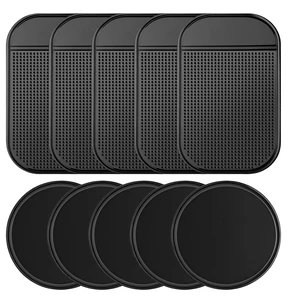 10 Pcs Car Dashboard Non Slip Mat, Sticky Pad for Car Dashboard Anti-Slip Gel Pads Removable Silicone Reusable Picky Pad Multi Sticky Mat for Cars Kitchen Pet Bowl Mats 10 Pcs Car Dashboard Non Slip Mat, Sticky Pad for Car Dashboard Anti-Slip Gel Pads Removable Silicone Reusable Picky Pad Multi Sticky Mat for Cars Kitchen Pet Bowl Mats