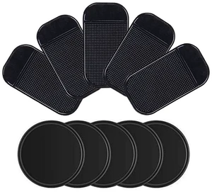 10pack Removable Sticky Gel Pads, Multi Function Anti-Slip Mat | Stick to Car Dashboard Glass Mirrors Metal Tile Wall Kitchen Cell Phone Stand Recipe Holder Non-Slip Rug Pet Bowl Mat Pad 10pack Removable Sticky Gel Pads, Multi Function Anti-Slip Mat | Stick to Car Dashboard Glass Mirrors Metal Tile Wall Kitchen Cell Phone Stand Recipe Holder Non-Slip Rug Pet Bowl Mat Pad