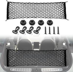 Cargo Net Stretchable, Car Exterior Accessories, Adjustable Elastic Trunk Storage Net with Hook for SUVs, Cars and Trucks (35.4x15.8 Inch) Cargo Net Stretchable, Car Exterior Accessories, Adjustable Elastic Trunk Storage Net with Hook for SUVs, Cars and Trucks (35.4x15.8 Inch)