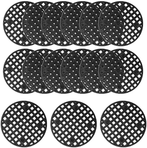 Plant Pot Mesh Hole Cover, 1.8" / 45mm, Black, 100pcs | Bonsai Drainage Mesh Insert, Round Mesh Screen, Prevents Soil Loss, Bottom Grid Mat Plant Pot Mesh Hole Cover, 1.8" / 45mm, Black, 100pcs | Bonsai Drainage Mesh Insert, Round Mesh Screen, Prevents Soil Loss, Bottom Grid Mat