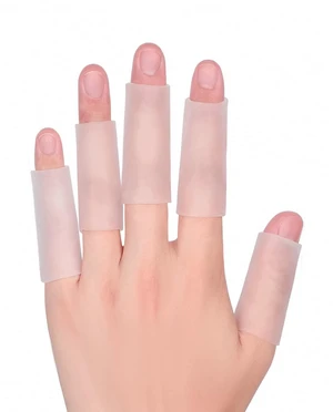 20 PCS Gel Finger Sleeve Protectors, Trigger Finger Pain Silicone Finger Sleeve Cushions and Protects Provide Relief for Finger Cracking, Corns, Blisters, and Calluses Protect. 20 PCS Gel Finger Sleeve Protectors, Trigger Finger Pain Silicone Finger Sleeve Cushions and Protects Provide Relief for Finger Cracking, Corns, Blisters, and Calluses Protect.
