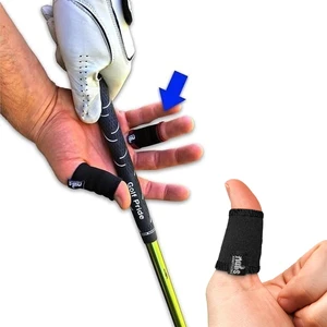 NUBS Finger Caddies, Pair (Black, Medium) - Durable Thumb and Finger Sleeves to Prevent Golf Blisters - Comfortable Golf Glove and Finger Tape Alternative for Thumb and Finger Protection NUBS Finger Caddies, Pair (Black, Medium) - Durable Thumb and Finger Sleeves to Prevent Golf Blisters - Comfortable Golf Glove and Finger Tape Alternative for Thumb and Finger Protection