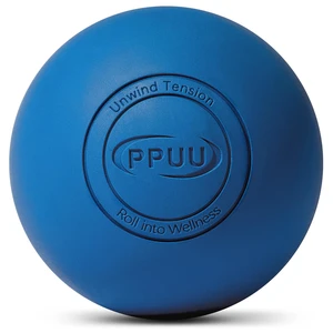 Massage Lacrosse Ball, 2.5 Inch Firm Solid Rubber Deep Tissue Ball for Myofascial Release, Plantar Fasciitis & Muscle Knot Relief, for Foot, Glutes, Shoulder Blades, Calves, 1 Count Blue Massage Lacrosse Ball, 2.5 Inch Firm Solid Rubber Deep Tissue Ball for Myofascial Release, Plantar Fasciitis & Muscle Knot Relief, for Foot, Glutes, Shoulder Blades, Calves, 1 Count Blue