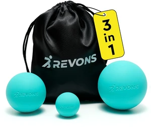 3 in 1 Massage Ball Set 2.5", 1.9" & 1.2" Firm Silicone Balls for Myofascial Release, Trigger Point Therapy, Back & Foot Pain Relief, Face Fitness, Yoga, Deep Tissue Recovery (Turquoise) 3 in 1 Massage Ball Set 2.5", 1.9" & 1.2" Firm Silicone Balls for Myofascial Release, Trigger Point Therapy, Back & Foot Pain Relief, Face Fitness, Yoga, Deep Tissue Recovery (Turquoise)