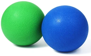 2-Pack Firm Lacrosse Massage Balls (Green&Blue) | For Deep Tissue, Trigger Point & Myofascial Release Therapy, Relieve Muscle Knots 2-Pack Firm Lacrosse Massage Balls (Green&Blue) | For Deep Tissue, Trigger Point & Myofascial Release Therapy, Relieve Muscle Knots