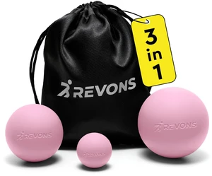 3 in 1 Massage Ball Set 2.5", 1.9" & 1.2" Firm Silicone Balls for Myofascial Release, Trigger Point Therapy, Back & Foot Pain Relief, Face Fitness, Yoga, Deep Tissue Recovery (Pink) 3 in 1 Massage Ball Set 2.5", 1.9" & 1.2" Firm Silicone Balls for Myofascial Release, Trigger Point Therapy, Back & Foot Pain Relief, Face Fitness, Yoga, Deep Tissue Recovery (Pink)
