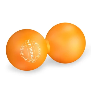 Peanut Massage Ball, Double Lacrosse Ball for Myofascial Release, Trigger Point Therapy, Muscle Relief, Acupoint Massage, Alleviating Neck, Shoulder, Back, Legs, or Muscle Tension - Orange Peanut Massage Ball, Double Lacrosse Ball for Myofascial Release, Trigger Point Therapy, Muscle Relief, Acupoint Massage, Alleviating Neck, Shoulder, Back, Legs, or Muscle Tension - Orange