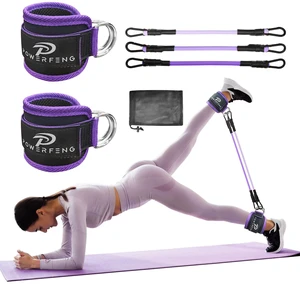 Ankle Resistance Bands with Cuffs: Women Ankle Strap Band for Working Out - Ankle Resistance Bands for Glutes Hip & Leg Butt Training Workout Exercise Equipment Ankle Resistance Bands with Cuffs: Women Ankle Strap Band for Working Out - Ankle Resistance Bands for Glutes Hip & Leg Butt Training Workout Exercise Equipment