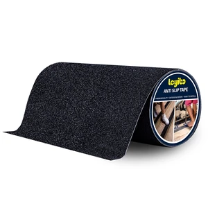 Anti Slip Tape 12" x 16' - Heavy Duty Grip Tape for Ramps & Stairs | Peel-Stick, High-Traction Surface, Cut-to-Fit, Stays Firmly in Place, Tear-Resistant, For Gardens, Decks & Walkways Anti Slip Tape 12" x 16' - Heavy Duty Grip Tape for Ramps & Stairs | Peel-Stick, High-Traction Surface, Cut-to-Fit, Stays Firmly in Place, Tear-Resistant, For Gardens, Decks & Walkways