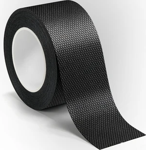 Black Rubber Grip Tape 2 Inch, 16.5Ft, Non-Abrasive Waterproof Anti Slip Tape, Strong Adhesive Non Slip Tape for Handles, Cushion Pad for Indoor & Outdoor, Making Surfaces Safer Black Rubber Grip Tape 2 Inch, 16.5Ft, Non-Abrasive Waterproof Anti Slip Tape, Strong Adhesive Non Slip Tape for Handles, Cushion Pad for Indoor & Outdoor, Making Surfaces Safer