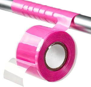 Pink 12ft Self-Fusing Silicone Grip Tape | Non Slip Rubber Wrap Grip Tape for Kayak Paddles, Pull Up Bar, Bike Handles, Gym Equipment, Fishing Rod, Tool Grips Pink 12ft Self-Fusing Silicone Grip Tape | Non Slip Rubber Wrap Grip Tape for Kayak Paddles, Pull Up Bar, Bike Handles, Gym Equipment, Fishing Rod, Tool Grips