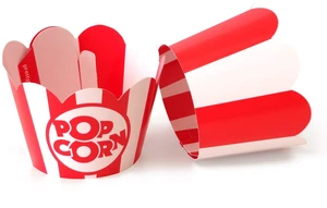 Popcorn Cupcake Wrappers & Holders, 48 Count Popcorn Cupcake Wrappers & Holders, 48 Count
