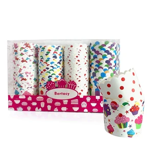 100-Pack Disposable Wrappers Large Paper Cake Baking Cup Cupcake Muffin Cases Birthday Party Decoration 100-Pack Disposable Wrappers Large Paper Cake Baking Cup Cupcake Muffin Cases Birthday Party Decoration