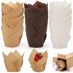 300pcs Cupcake Liners Muffin Liners Tulip Baking Cups Greaseproof Paper Wrapper for Party, Christmas (Multicolor) 300pcs Cupcake Liners Muffin Liners Tulip Baking Cups Greaseproof Paper Wrapper for Party, Christmas (Multicolor)