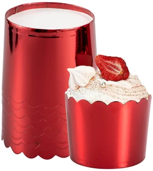 Paper Baking Cups, 50pcs Cupcake Liners Red Muffin Liners Greaseproof Disposable Bulk Cupcake Wrapper, 6 oz Standard Jumbo Muffin Cups for Halloween Christmas Parties Paper Baking Cups, 50pcs Cupcake Liners Red Muffin Liners Greaseproof Disposable Bulk Cupcake Wrapper, 6 oz Standard Jumbo Muffin Cups for Halloween Christmas Parties