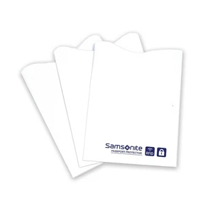 3-Pack Credit Card RFID Sleeves, White, One Size 3-Pack Credit Card RFID Sleeves, White, One Size