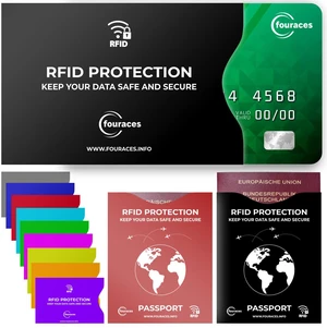 rfid blocking set, 12 pieces, 10 sleeves for credit card, 2 sleeves for passport - stirdy cardboard, protector for bank card, anti fraud nfc card holder rfid blocking set, 12 pieces, 10 sleeves for credit card, 2 sleeves for passport - stirdy cardboard, protector for bank card, anti fraud nfc card holder