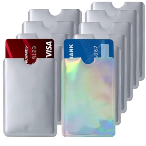RFID Blocking Sleeves - 10 Regular + 1 Laser Color, Secure Credit & ID Card Holder, Identity Theft Protection RFID Blocking Sleeves - 10 Regular + 1 Laser Color, Secure Credit & ID Card Holder, Identity Theft Protection