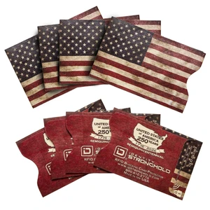 RFID Blocking Credit Card Sleeve Protectors USA Made Slim Wallet Inserts for Credit Cards, Debit Cards & ID Protection (8, Red) RFID Blocking Credit Card Sleeve Protectors USA Made Slim Wallet Inserts for Credit Cards, Debit Cards & ID Protection (8, Red)