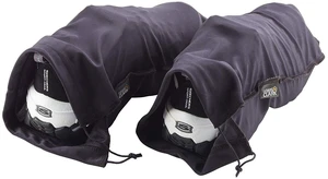 Nylon Drawstring Shoe Bags, 2 Pairs of Durable Travel Shoe Bag for Packing in Suitcase, Washable Cover for Men and Women Shoes, Black/Charcoal, 2 Pairs Nylon Drawstring Shoe Bags, 2 Pairs of Durable Travel Shoe Bag for Packing in Suitcase, Washable Cover for Men and Women Shoes, Black/Charcoal, 2 Pairs