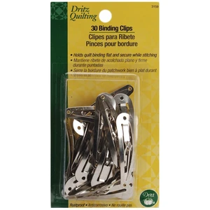 3159 Binding Quilter's Clips (30-Count),Silver,Medium 3159 Binding Quilter's Clips (30-Count),Silver,Medium