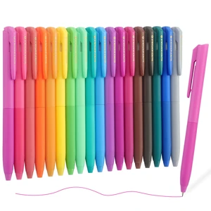 Colored Gel Pens, 0.5mm Quick Dry Fine Point Pen, 18 PCS | Smooth Writing Pens for Note Taking and Journaling Colored Gel Pens, 0.5mm Quick Dry Fine Point Pen, 18 PCS | Smooth Writing Pens for Note Taking and Journaling
