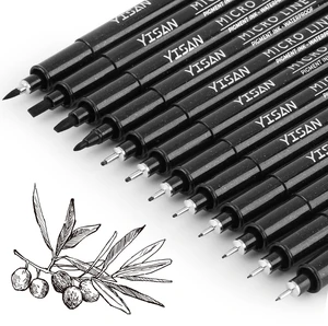 Drawing Art Pens,Micro Fineliner Pens,Fine Tip Manga Markers for Artist Sketch Technical,Black,12 Set,902195 Drawing Art Pens,Micro Fineliner Pens,Fine Tip Manga Markers for Artist Sketch Technical,Black,12 Set,902195