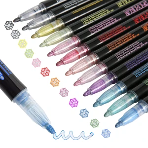 Outline Markers 12 Colors Shimmer Markers Glitter Pens Art Supplies | Teen Girls Gifts Trendy Stuff,Outline Pens for Card Making Journaling Birthday gifts Outline Markers 12 Colors Shimmer Markers Glitter Pens Art Supplies | Teen Girls Gifts Trendy Stuff,Outline Pens for Card Making Journaling Birthday gifts