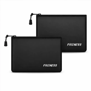 Fireproof Document Bag -2 Pack 8"x5" Non-Itchy Fireproof Money Bag, Waterproof Zipper Holder for Valuables, Fire & Water Resistant Safe Pouch for File,Cash,Passport,Keys Fireproof Document Bag -2 Pack 8"x5" Non-Itchy Fireproof Money Bag, Waterproof Zipper Holder for Valuables, Fire & Water Resistant Safe Pouch for File,Cash,Passport,Keys