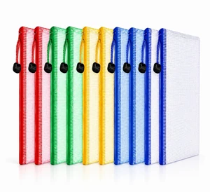 10 Pack Mesh Zipper Pouch Bags, Transparent Plastic Document Bags, Assorted Color File Folders, Zipper File Bags for Letter Size Paper, Office Supplies, School, Travel, Receipt and Paper Storage 10 Pack Mesh Zipper Pouch Bags, Transparent Plastic Document Bags, Assorted Color File Folders, Zipper File Bags for Letter Size Paper, Office Supplies, School, Travel, Receipt and Paper Storage