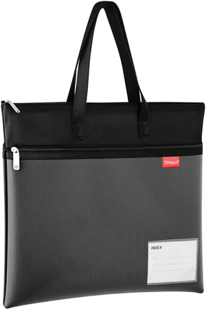 14.1×11" Mesh Zipper Pouch with Handle, 3 Pockets File Bag-Black | Letter Size, Water-Resistant Document Storage, with Label Pocket, for Book/Cross Stitch/Puzzle Project/Travel/School/Office 14.1×11" Mesh Zipper Pouch with Handle, 3 Pockets File Bag-Black | Letter Size, Water-Resistant Document Storage, with Label Pocket, for Book/Cross Stitch/Puzzle Project/Travel/School/Office