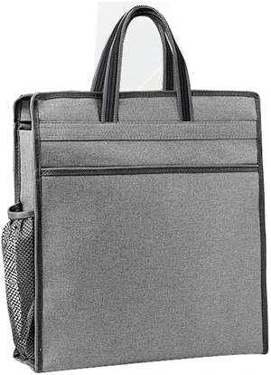 Oxford Zippered Document Bag with Handle File Tote Bag Pouch for Carrying Paper Files Books Filing Folder 1 Pack (Gray) Oxford Zippered Document Bag with Handle File Tote Bag Pouch for Carrying Paper Files Books Filing Folder 1 Pack (Gray)
