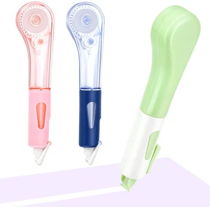Correction Tape Pens, 19.69ft, Dry Instantly | Smooth Application, Stretch Resistant, Pen Style Correction Tape Applicator for School, Office, Home, College Supplies Correction Tape Pens, 19.69ft, Dry Instantly | Smooth Application, Stretch Resistant, Pen Style Correction Tape Applicator for School, Office, Home, College Supplies