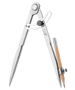 Compass for Woodworking with Wing and Pencil Holder, 8 Inch | Professional Carpenter Pencil Compass for Geometry, Drawing, Drafting Compass for Woodworking with Wing and Pencil Holder, 8 Inch | Professional Carpenter Pencil Compass for Geometry, Drawing, Drafting