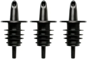 Syrup Precise Control Bottle Pourers, Professional Pour Spouts for Snow Cone & Drink Flavors (3-Pack) Syrup Precise Control Bottle Pourers, Professional Pour Spouts for Snow Cone & Drink Flavors (3-Pack)