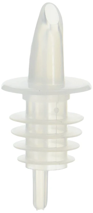 Clear Plastic Pourers (Set of 12) | Dishwasher safe, BPA-free, Wide bottle fit, Easy monitoring, Great for Bottles, Drink Service and Bar Service Clear Plastic Pourers (Set of 12) | Dishwasher safe, BPA-free, Wide bottle fit, Easy monitoring, Great for Bottles, Drink Service and Bar Service