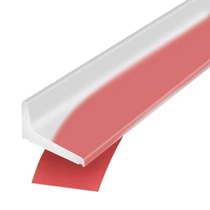 39Inch Shower Door Water Guard, Silicone Shower Threshold Water Dam | Glass Shower Door Seal Strip, Waterproof Bathroom Bottom Seal for Dry Wet Separation, Sink Barrier 39Inch Shower Door Water Guard, Silicone Shower Threshold Water Dam | Glass Shower Door Seal Strip, Waterproof Bathroom Bottom Seal for Dry Wet Separation, Sink Barrier