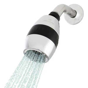 N2615CH Tri-Max 1-Spray with 0.5-1.5 GPM 2-in. Wall Mount Adjustable Fixed Shower Head in Chrome, 1-Pack | Bathroom Shower Head Sprayer with Pressure Compensation N2615CH Tri-Max 1-Spray with 0.5-1.5 GPM 2-in. Wall Mount Adjustable Fixed Shower Head in Chrome, 1-Pack | Bathroom Shower Head Sprayer with Pressure Compensation