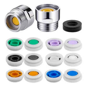 2 Sets G1/2 Shower Flow Reducer Limiter Kit, 7 Different Shower Head Flow Restrictor 1.2/1.5/1.8/2.0/2.2/2.5/3.0 GPM with Water Flow Saver Adapters Control Valve for Fixed Handheld Shower Head 2 Sets G1/2 Shower Flow Reducer Limiter Kit, 7 Different Shower Head Flow Restrictor 1.2/1.5/1.8/2.0/2.2/2.5/3.0 GPM with Water Flow Saver Adapters Control Valve for Fixed Handheld Shower Head