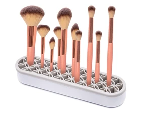 1Pcs Silicone Makeup Brush Holder Stand Light Grey Make Up Brush Organizers Makeup Brushes Holder Organizer for Painting Pen Brushes Nail Clippers Drill Pens Ruler Sewing Craft Tools 1Pcs Silicone Makeup Brush Holder Stand Light Grey Make Up Brush Organizers Makeup Brushes Holder Organizer for Painting Pen Brushes Nail Clippers Drill Pens Ruler Sewing Craft Tools
