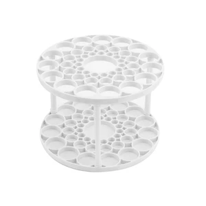 Makeup Brush Holder, 46 Slots, Make Up Brush Organizer for Vanity (1) Makeup Brush Holder, 46 Slots, Make Up Brush Organizer for Vanity (1)