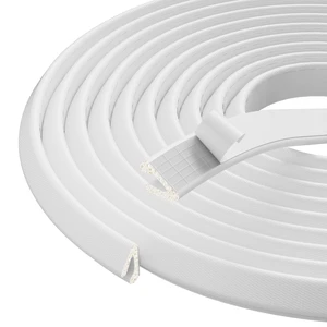 V Shape Thin Foam Weather Stripping Door Frame Seal Strip 19.7FT White | Draft Stopper,Insulation Winter,Weatherstripping,Gap Sealing,Soundproofing V Shape Thin Foam Weather Stripping Door Frame Seal Strip 19.7FT White | Draft Stopper,Insulation Winter,Weatherstripping,Gap Sealing,Soundproofing