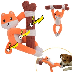 Squeaky Dog Toys,Plush Puppy Toys with Pull Branch | Tug of War Dog Toy for Dogs, Interactive Dog Toys for Small, Middle Dogs Under 55LB,with Crinkle Paper and Squeaker Squeaky Dog Toys,Plush Puppy Toys with Pull Branch | Tug of War Dog Toy for Dogs, Interactive Dog Toys for Small, Middle Dogs Under 55LB,with Crinkle Paper and Squeaker