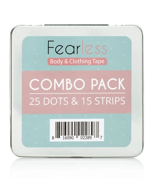 Combo Pack, Strips & Dots Fashion Tape, 40 ct | 40-Piece Combo: Strips for Coverage, Dots for Precision Combo Pack, Strips & Dots Fashion Tape, 40 ct | 40-Piece Combo: Strips for Coverage, Dots for Precision