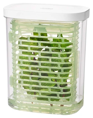 Good Grips GreenSaver Herb Keeper, 1.8 Qt | Fridge Organizers and Storage, 360 Airflow, Keep Herbs & Berries Fresh, Fits in Fridge Door, Water Tank, Dishwasher Safe Good Grips GreenSaver Herb Keeper, 1.8 Qt | Fridge Organizers and Storage, 360 Airflow, Keep Herbs & Berries Fresh, Fits in Fridge Door, Water Tank, Dishwasher Safe