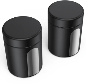 Glass Storage Jar (4 oz), 2 Pack Premium Food Grade Visual Container with Child Resistant Cap, Small Waterproof Bottle Multipurpose Container for Coffee Beans Nuts Teas Spices(120ml) Glass Storage Jar (4 oz), 2 Pack Premium Food Grade Visual Container with Child Resistant Cap, Small Waterproof Bottle Multipurpose Container for Coffee Beans Nuts Teas Spices(120ml)