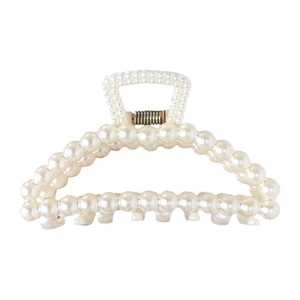 White Pearl Large Hair Clip for Thick Hair, Girls Hair Clips Claw, Big Hair Clips Hair Claws Hair Claws for Thin Hair, Faux Pearl, Clips and Barrettes White Pearl Large Hair Clip for Thick Hair, Girls Hair Clips Claw, Big Hair Clips Hair Claws Hair Claws for Thin Hair, Faux Pearl, Clips and Barrettes